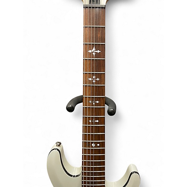 Used Schecter Guitar Research Demon 7 String Alpine White Solid Body Electric Guitar