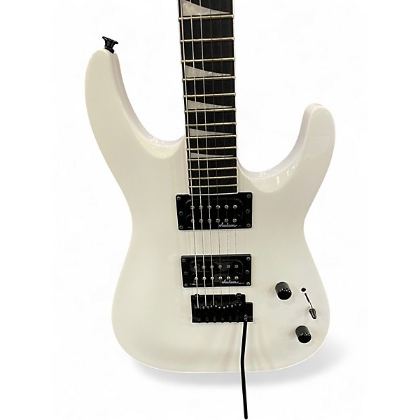 Used Jackson JS22 Dinky White Solid Body Electric Guitar