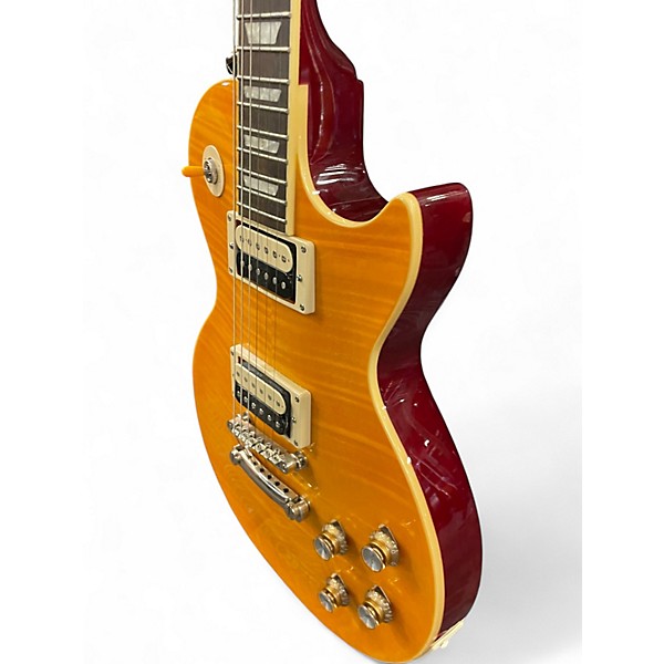 Used Epiphone Slash Signature Les Paul Classic Trans Orange Solid Body Electric Guitar