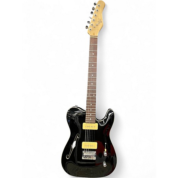 Used Michael Kelly 59 Thinline Black Hollow Body Electric Guitar