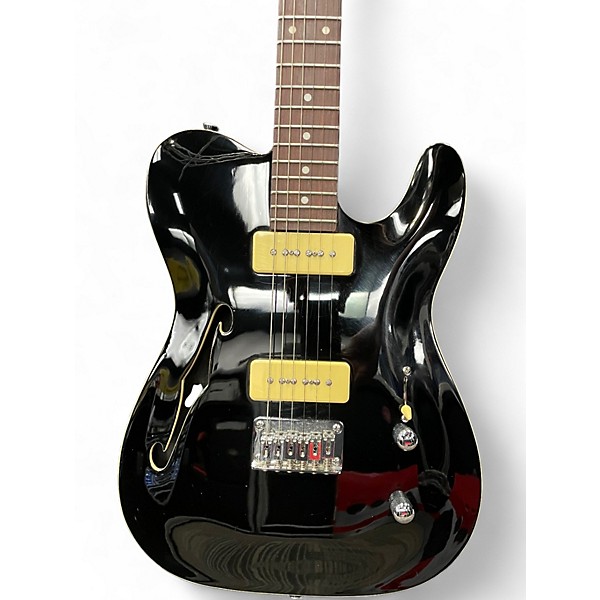 Used Michael Kelly 59 Thinline Black Hollow Body Electric Guitar