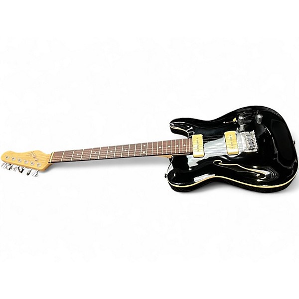 Used Michael Kelly 59 Thinline Black Hollow Body Electric Guitar