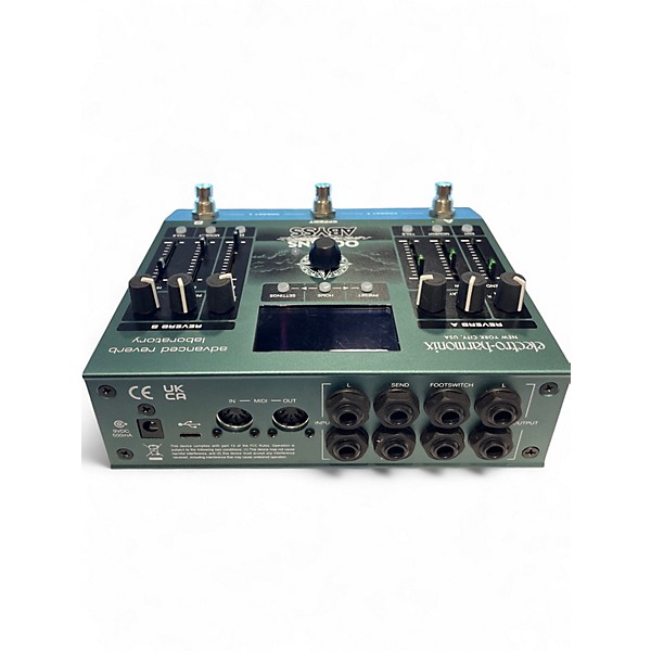 Used Electro-Harmonix OCEAN ABYSS Effect Pedal