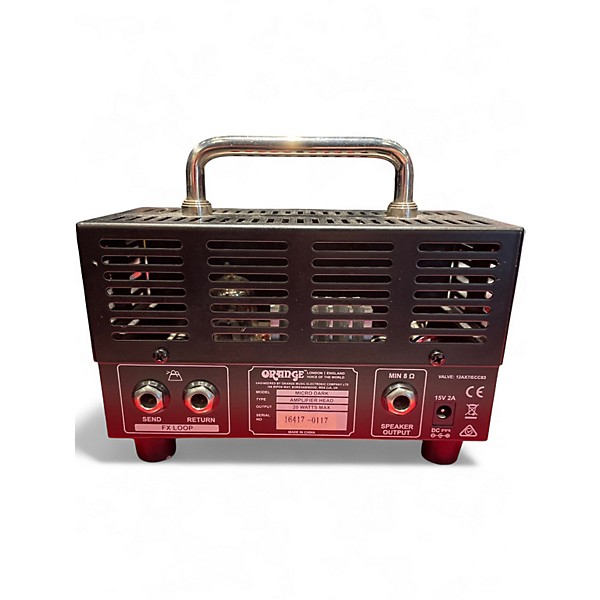 Used Orange Amplifiers Micro Dark 20W Tube Guitar Amp Head