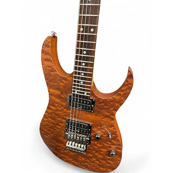 Used Ibanez RG520QS-TK Mahogany Solid Body Electric Guitar