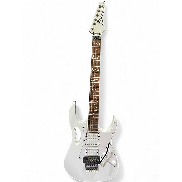 Used Ibanez JEMJR WHITE Solid Body Electric Guitar