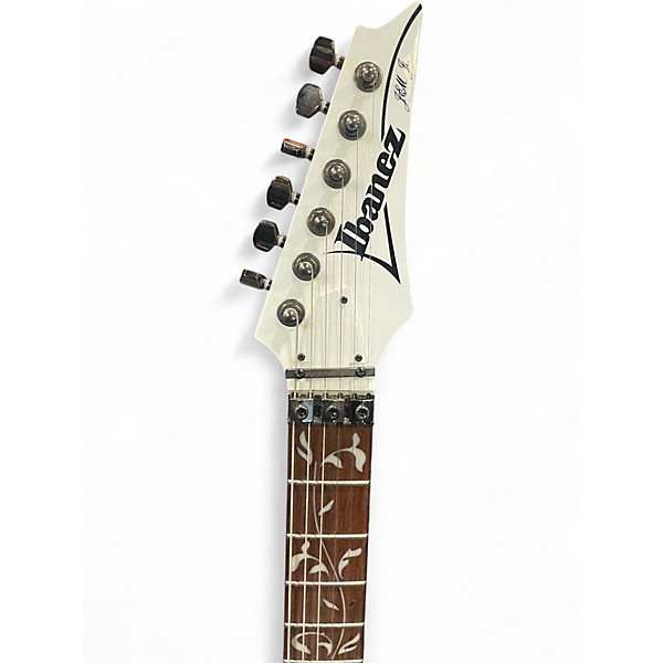Used Ibanez JEMJR WHITE Solid Body Electric Guitar