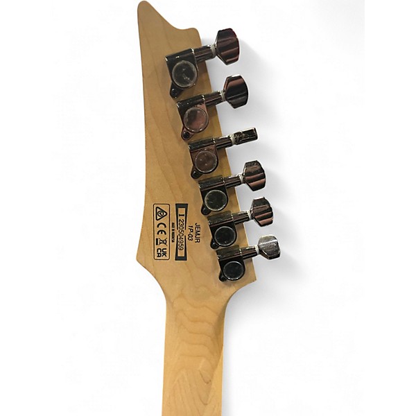 Used Ibanez JEMJR WHITE Solid Body Electric Guitar