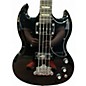 Used Gibson SG Bass Black Electric Bass Guitar