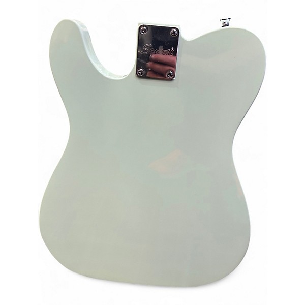 Used Squier Affinity Telecaster Surf Green Solid Body Electric Guitar