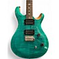 Used PRS SE Custom 24 Turquoise Solid Body Electric Guitar