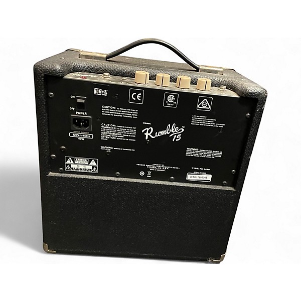 Used Fender Rumble 15 15W 1X8 Bass Combo Amp