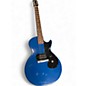 Used 2011 Gibson Les Paul Melody Maker SATIN BLUE Solid Body Electric Guitar thumbnail