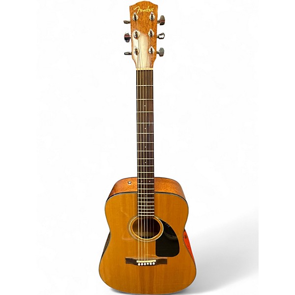 Used Fender CD60 Dreadnought Natural Acoustic Guitar