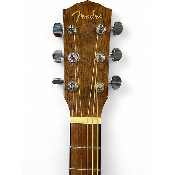 Used Fender CD-60S LEFT HANDED Natural Acoustic Guitar