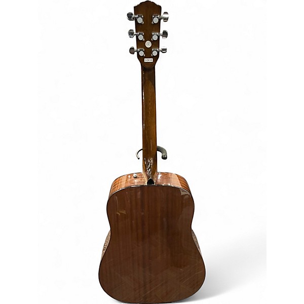 Used Fender CD-60S LEFT HANDED Natural Acoustic Guitar