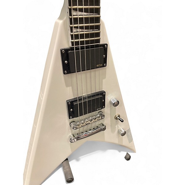 Used Jackson KVTMG Arctic White Solid Body Electric Guitar