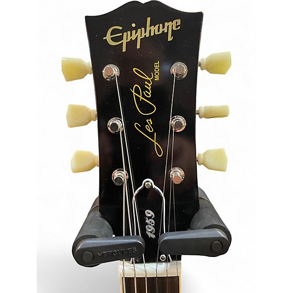 Used Epiphone Epiphone 1959 Les Paul Standard Electric Guitar bourbon burst Solid Body Electric Guitar
