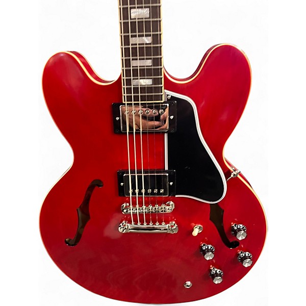 Used Epiphone ES335 red Hollow Body Electric Guitar