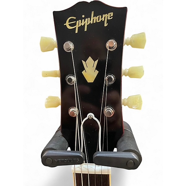 Used Epiphone ES335 red Hollow Body Electric Guitar