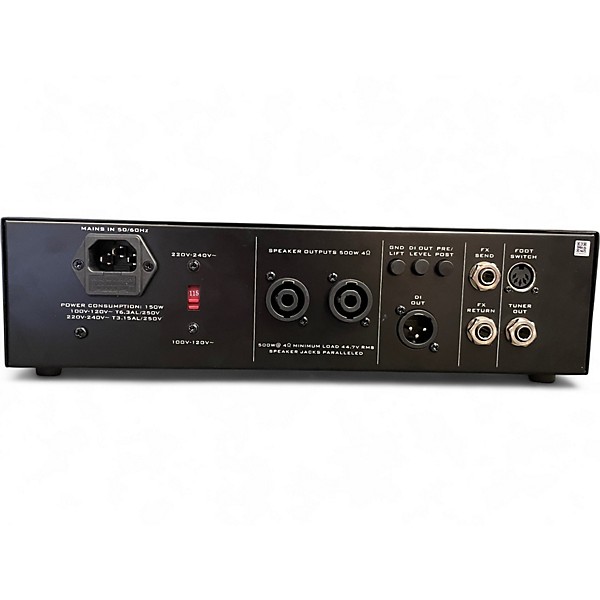Used Eden novatone 500 Bass Amp Head