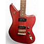 Used Fender JAGUAR Maroon Solid Body Electric Guitar
