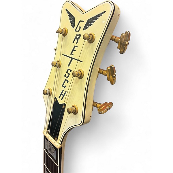 Used Gretsch Guitars Stephen Stern Masterbuilt G6134-CS Vintage White Solid Body Electric Guitar