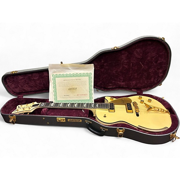 Used Gretsch Guitars Stephen Stern Masterbuilt G6134-CS Vintage White Solid Body Electric Guitar