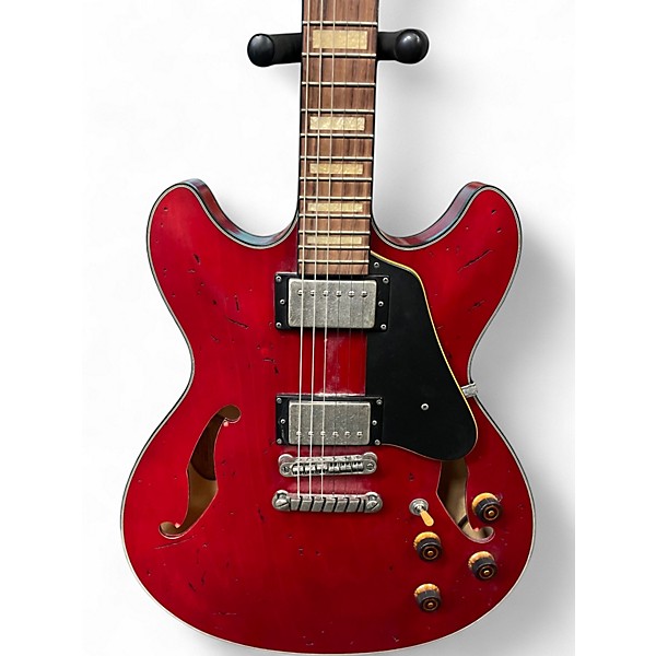 Used Ibanez ASV10A RED Hollow Body Electric Guitar