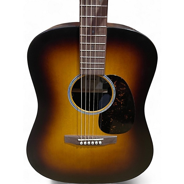 Used Martin DXK2AE Tobacco Sunburst Acoustic Electric Guitar