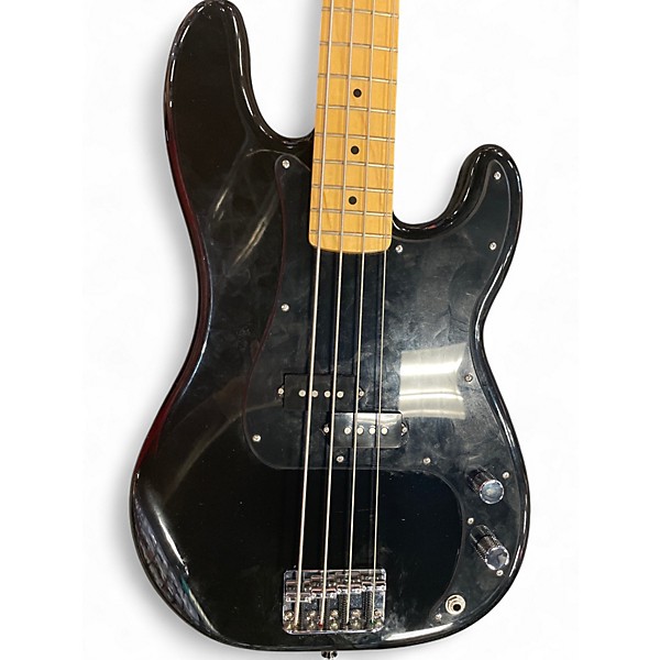 Used Fender Player Precision Bass Black Electric Bass Guitar