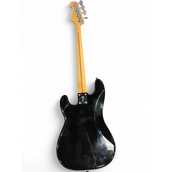 Used Fender Player Precision Bass Black Electric Bass Guitar