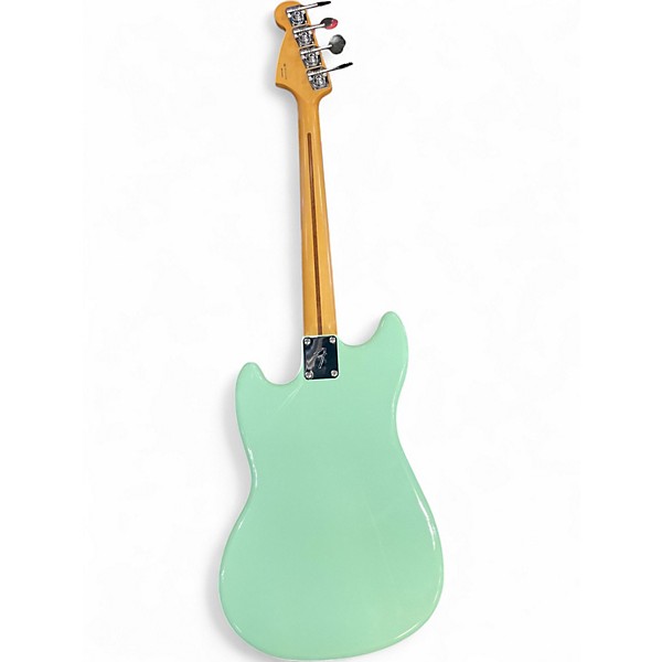 Used Fender Player Mustang Bass PJ Seafoam Green Electric Bass Guitar
