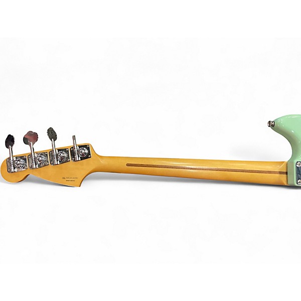 Used Fender Player Mustang Bass PJ Seafoam Green Electric Bass Guitar