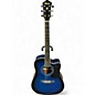 Used Ibanez V70CE-TBS Blue to Black Fade Acoustic Electric Guitar thumbnail