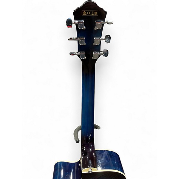 Used Ibanez V70CE-TBS Blue to Black Fade Acoustic Electric Guitar