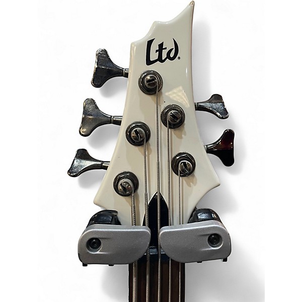 Used ESP B-15 White Electric Bass Guitar