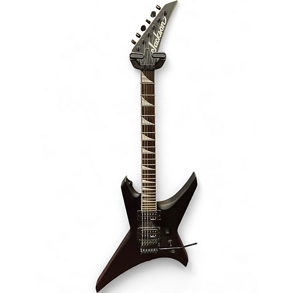 Used Jackson X Series Warrior WRX24 Satin Black Solid Body Electric Guitar