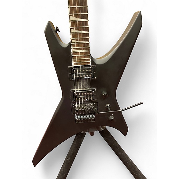 Used Jackson X Series Warrior WRX24 Satin Black Solid Body Electric Guitar