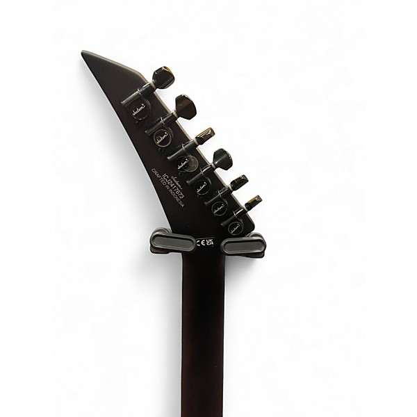 Used Jackson X Series Warrior WRX24 Satin Black Solid Body Electric Guitar