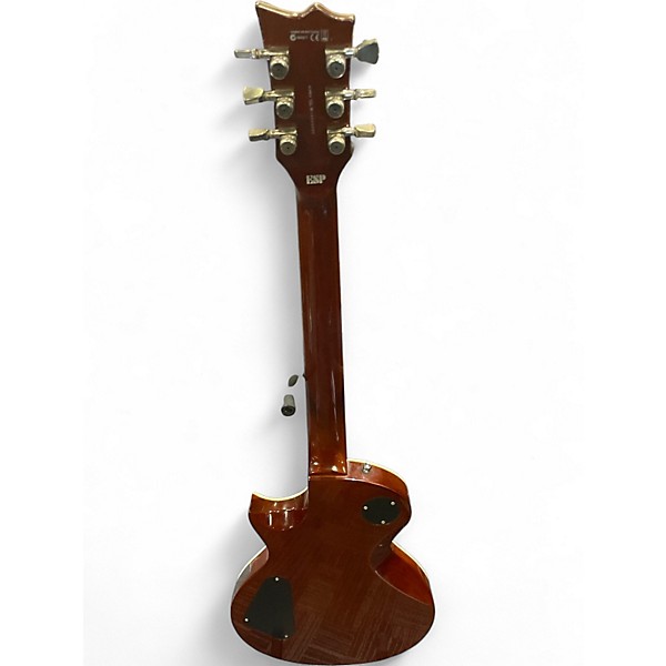 Used ESP LTD EC1000 Deluxe Honey Burst Solid Body Electric Guitar