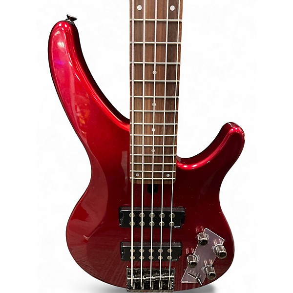 Used Yamaha trbx305 Red Electric Bass Guitar