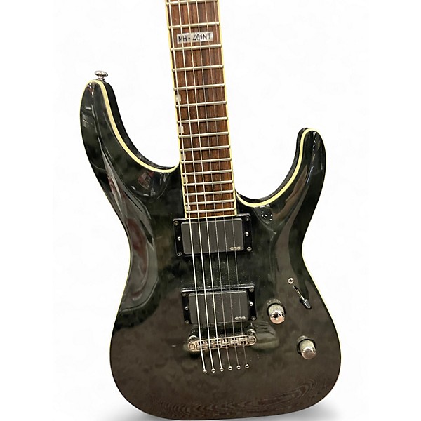 Used Ltd MH-401NT Tansparent black Solid Body Electric Guitar