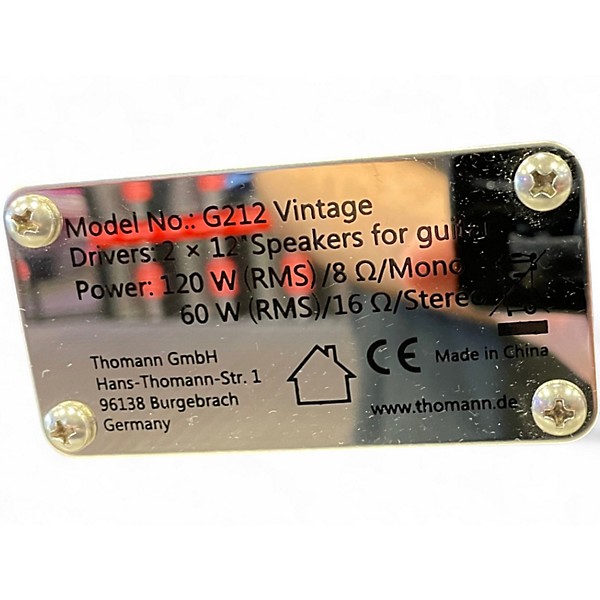 Used Harley Benton CELESTION 2X12 Bass Power Amp