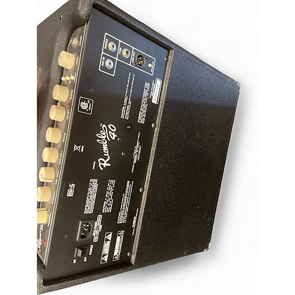 Used Fender RUMBLE 40 Bass Combo Amp