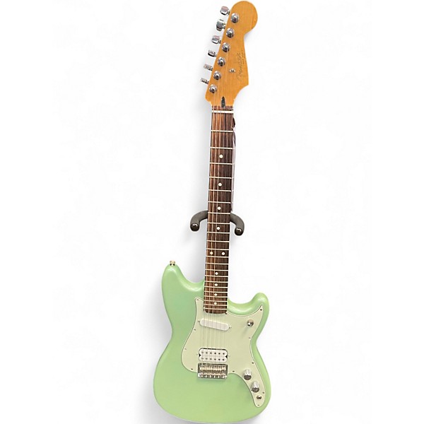 Used Fender Duo Sonic HS Surf Green Solid Body Electric Guitar