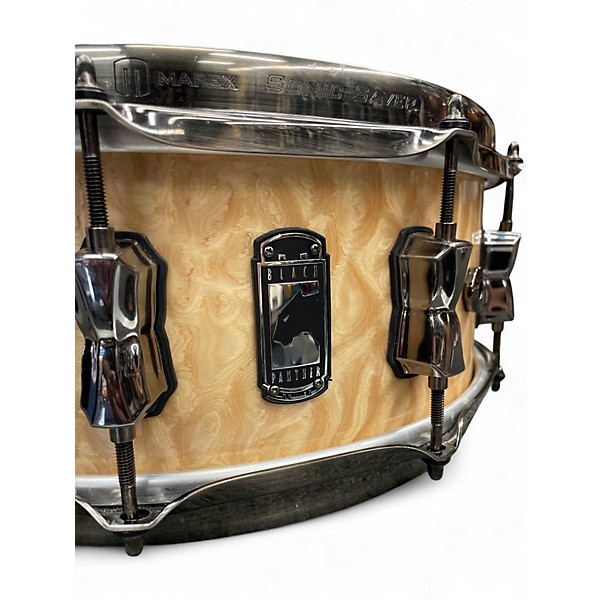 Used Mapex 5X14 BLACK PANTHER PEGASUS Natural Drum