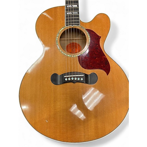 Used Gibson J185EC Natural Acoustic Electric Guitar