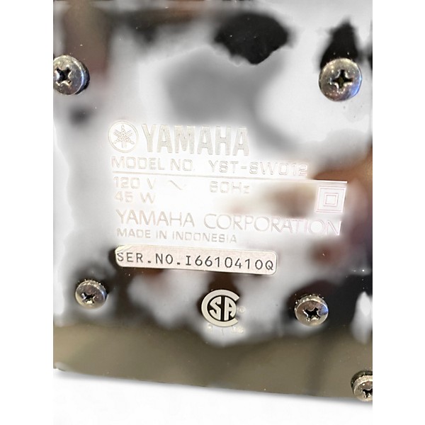 Used Yamaha YST-SW012 Subwoofer