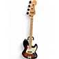 Used Squier Affinity Jazz Bass 3 Tone Sunburst Electric Bass Guitar thumbnail
